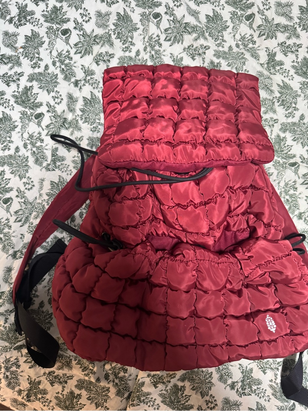 Burgundy FP MOVEMENT backpack